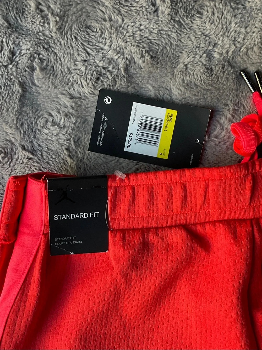 Jordan Men's Neon orange Snap-off Joggers